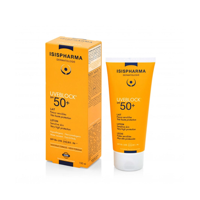 Нүүрний тос/Isispharma Uveblock 50+ lait/