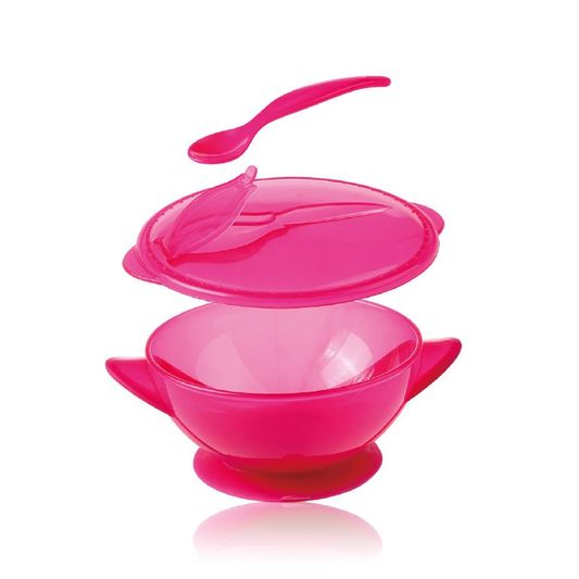 Nuby Хоолны аяга наалддаг