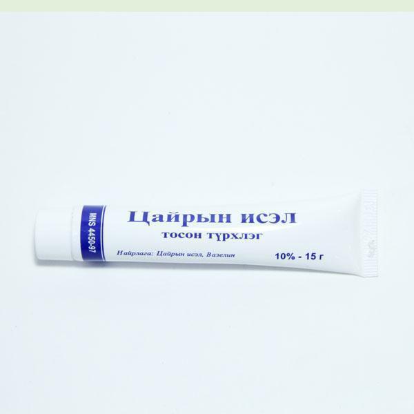 Цайрын исэл 10%-15гр Монэнзим