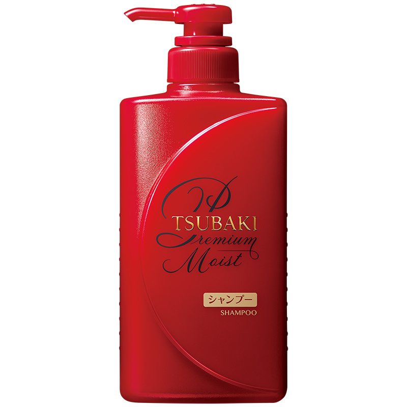 Шампунь Tsubaki 490ml улаан