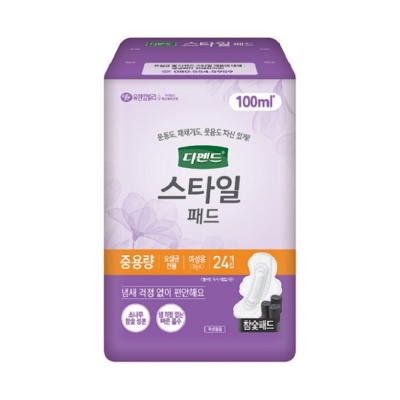 Depend Style Pad Нүүрстэй №24