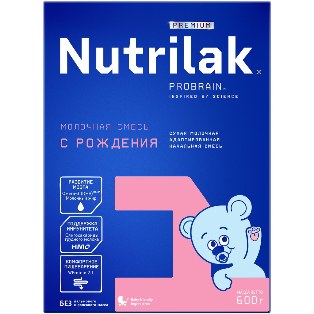 Nutrilak хүүхдийн сүү омега-3 №1 600гр