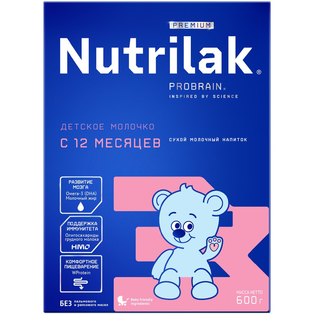 Nutrilak хүүхдийн сүү омега-3 №3 600гр