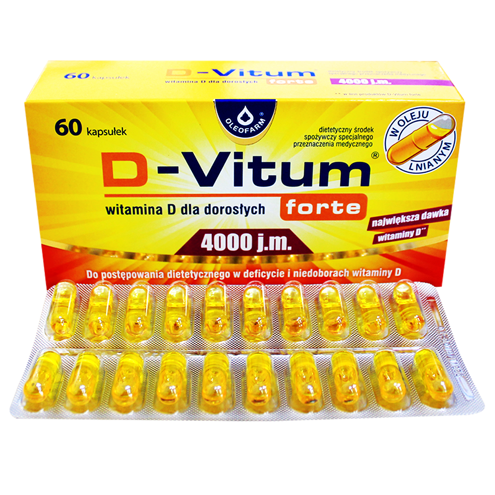 Д-витум форте 4000мг №60
