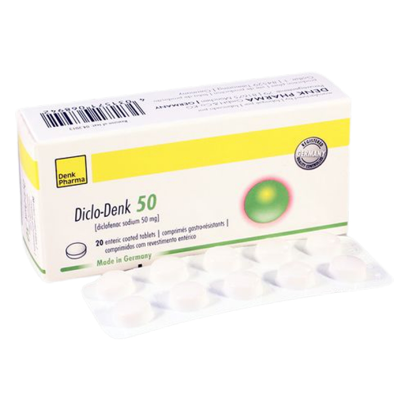 Диклоденк 50мг №10 №1