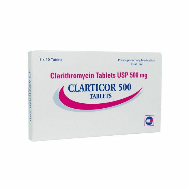 Клартикор 500мг №10
