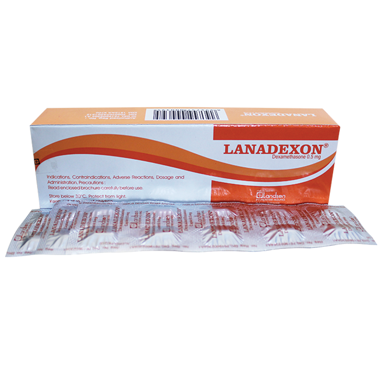 ланадексон 0,5мг №100