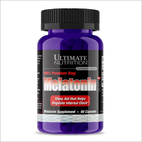 Мелатонин 3мг №60 Ultimate nutrition