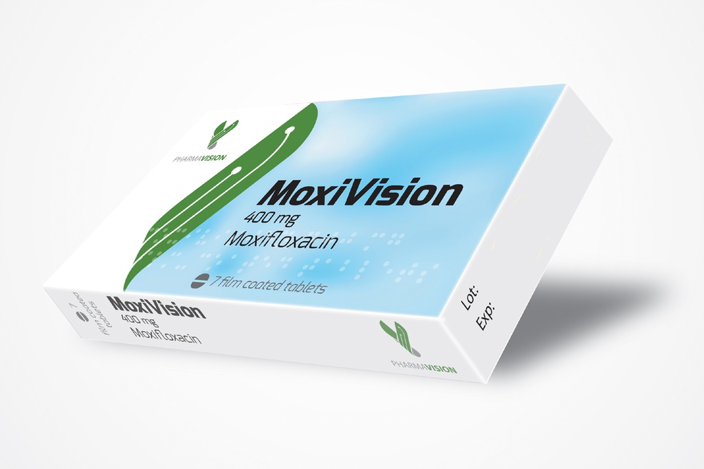 Моксивижн 400мг №7