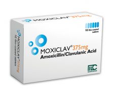 моксиклав 375мг №16