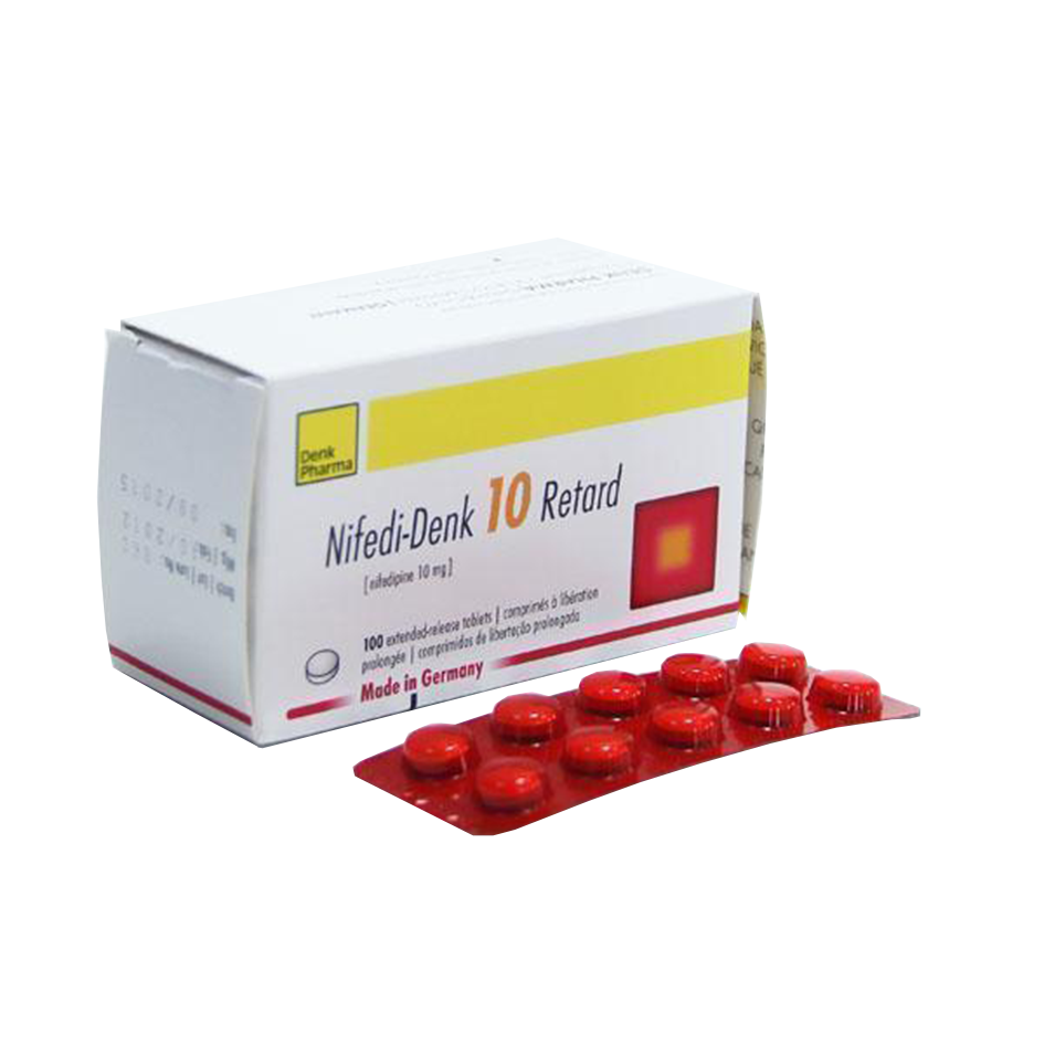 Нифидепин денк 10мг №100