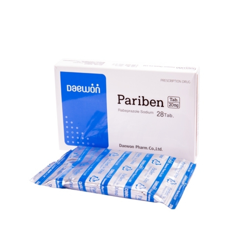 парибен 20мг №28 рабепразол