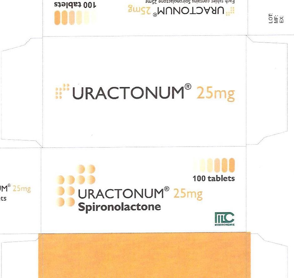 Урактонум 25мг №100