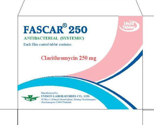 Фаскар 250мг №100