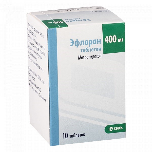 Эфлоран 400мг №10