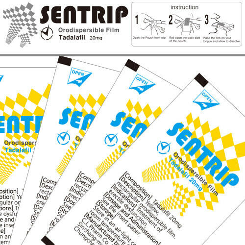 Сентрип 20мг Тадалафил №10