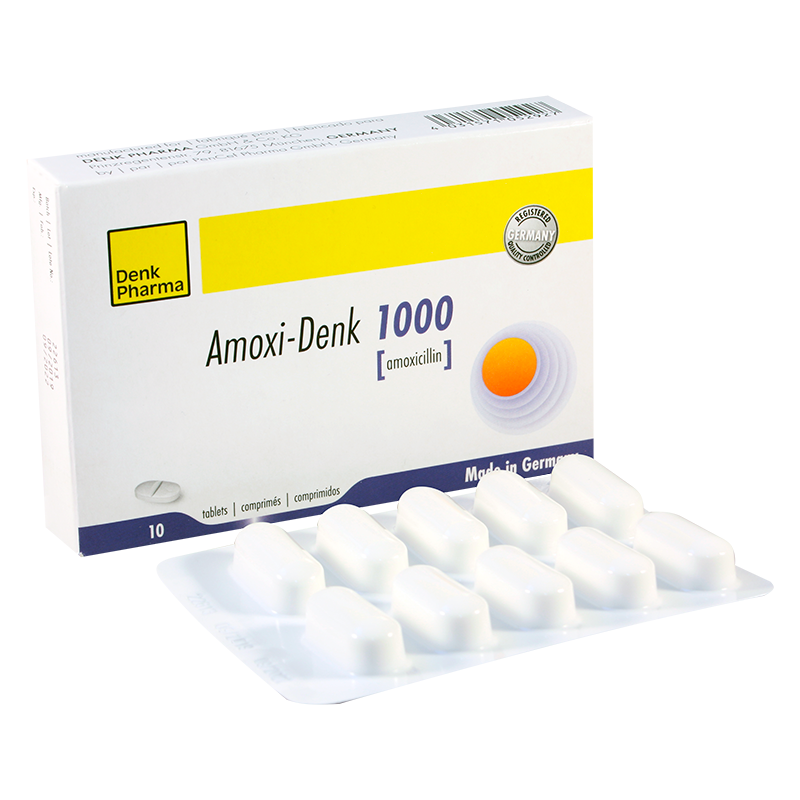 Амокси Денк 1000мг №10