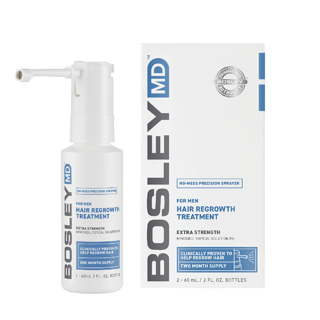 Bosley MD Эрэгтэйчүүдийн үс ургалтыг дэмжих шүршигч 5% 60мл №2