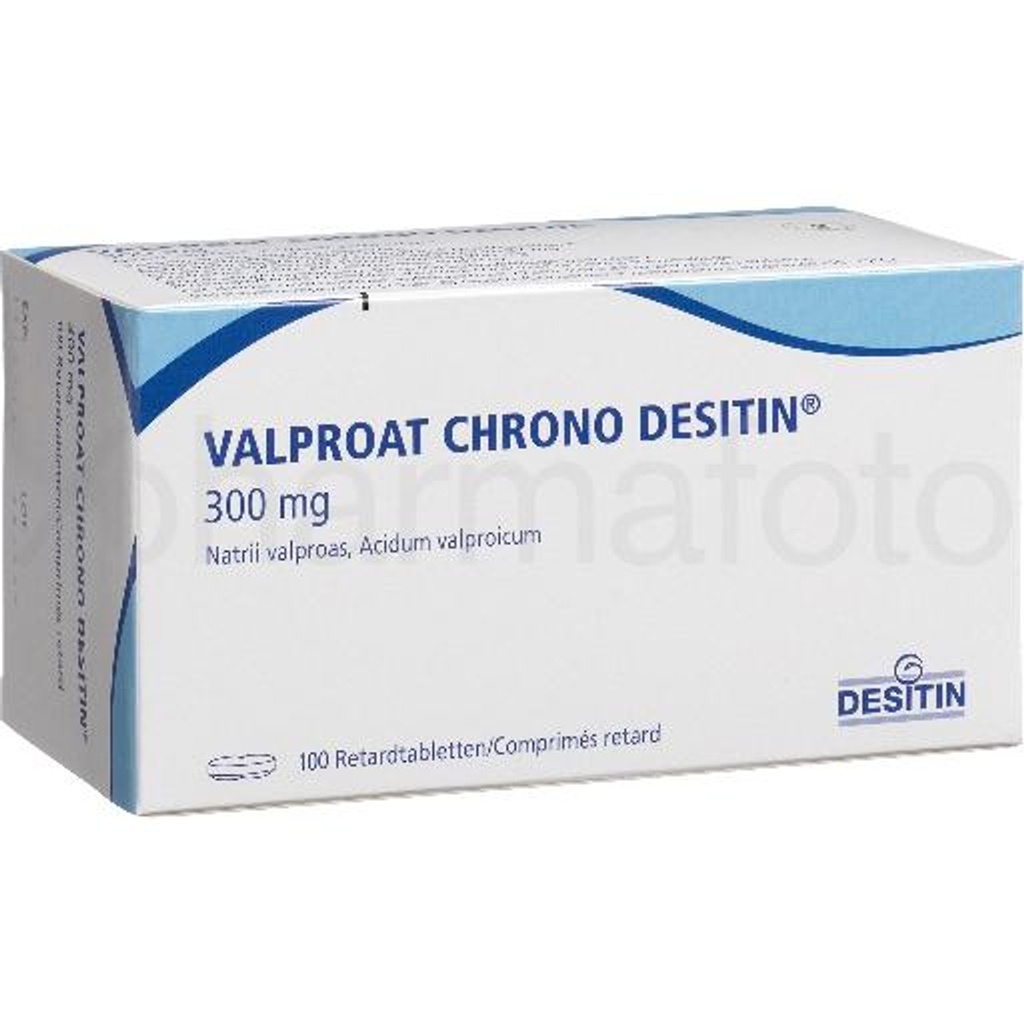 Валфроат Хроно Деситин 300мг №100