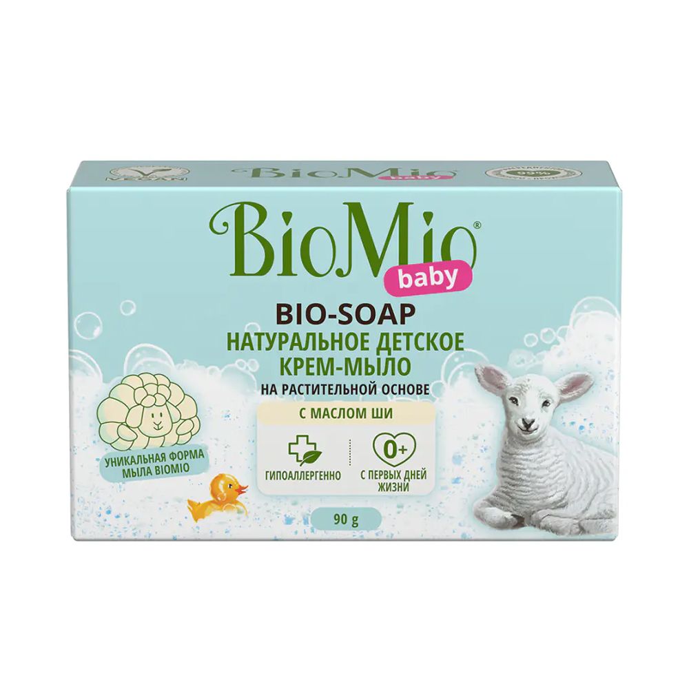 Bio Mio Натуральное Детское крем-мыло 90гр