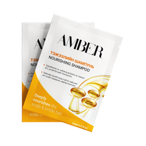Amber Тэжээлийн шампунь 10мл
