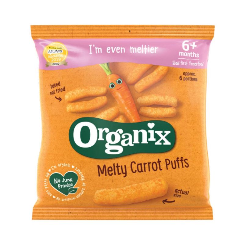 Organix Melty Carrot Puffs 20гр