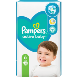 Pampers Active Baby 6 13-18кг №10