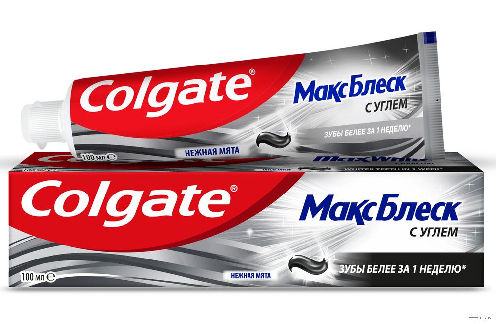 Colgate Макс Блеск С Углем 100мл