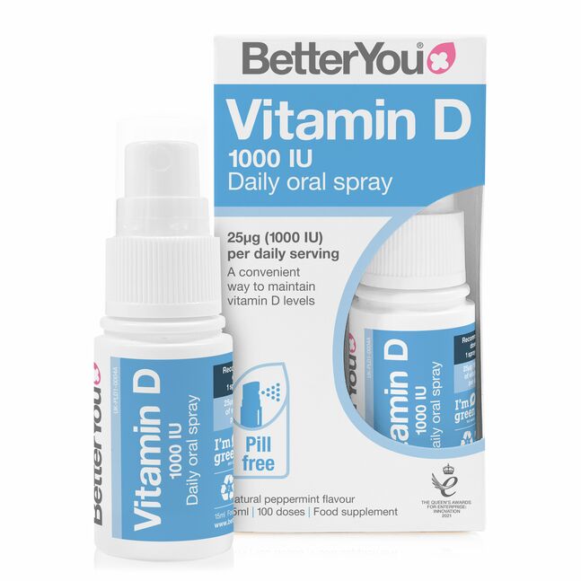 Better you Витамин Д 1000IU Spray 15мл