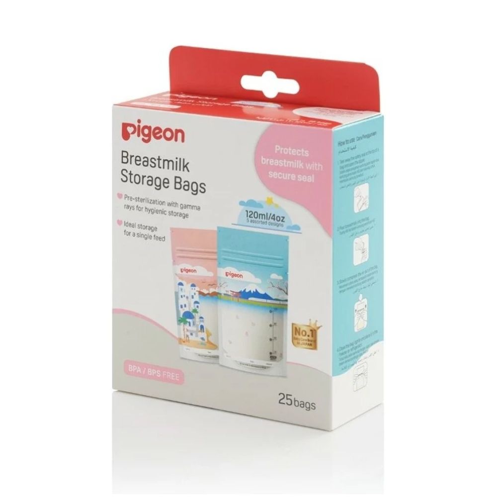 Pigeon Breastmilk Storage Bags 120мл №25