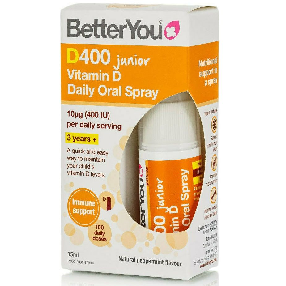 Better you Vitamin D 400IU Spray 15мл