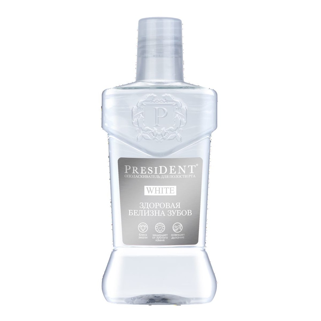 President Шүдний чулуу үүсэхээс хамгаалсан ам зайлагч 250мл