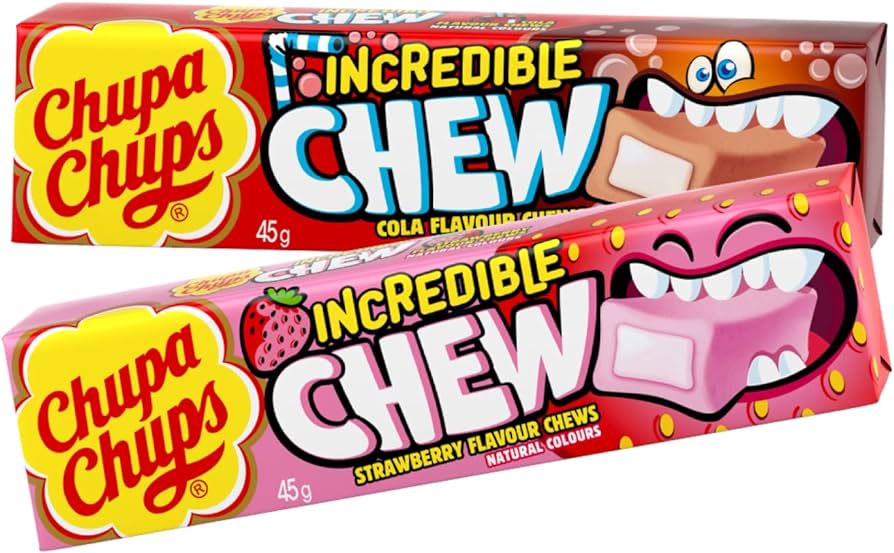 Chupa chups Incredible Chew 45гр