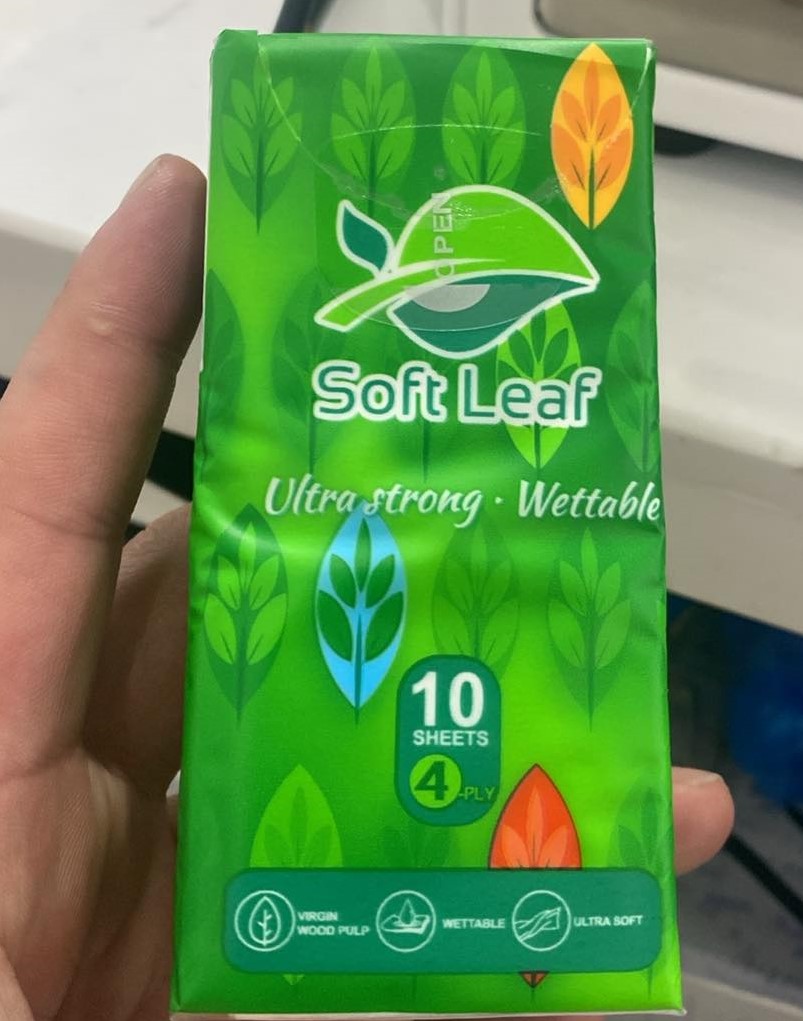 Soft Leaf Хуурай сальфетка №10