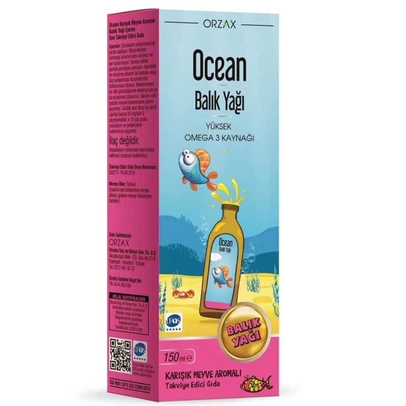 Ocean Fish Oil 150мл