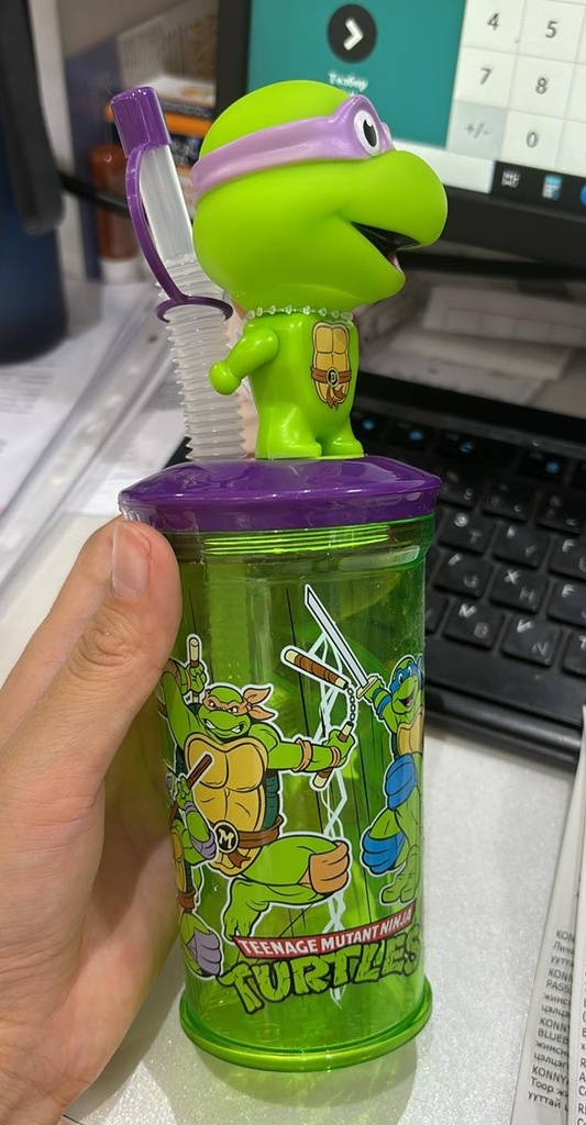 RK Ninja Turtles Соруултай аяга чихэртэй