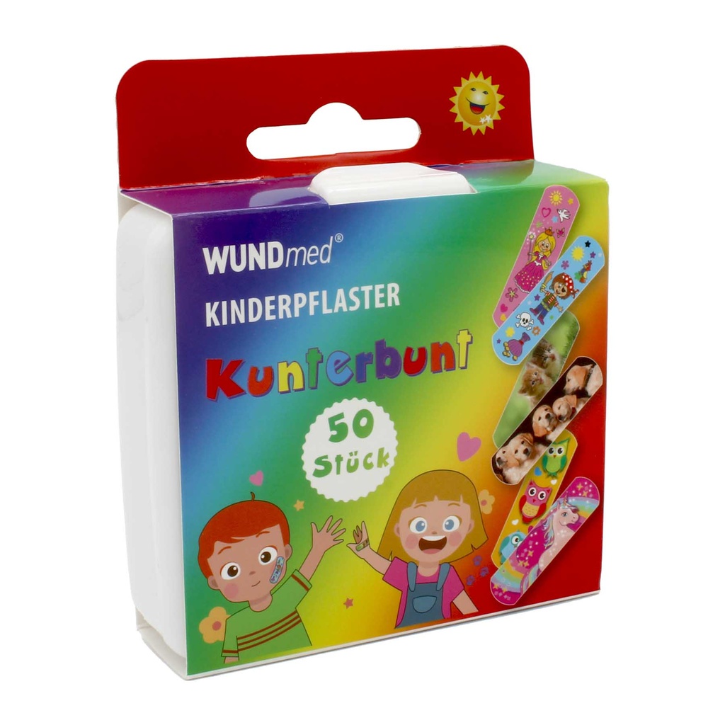 Wundmed Kunterbunt №50 Хүүхдийн хуруу лентны сет