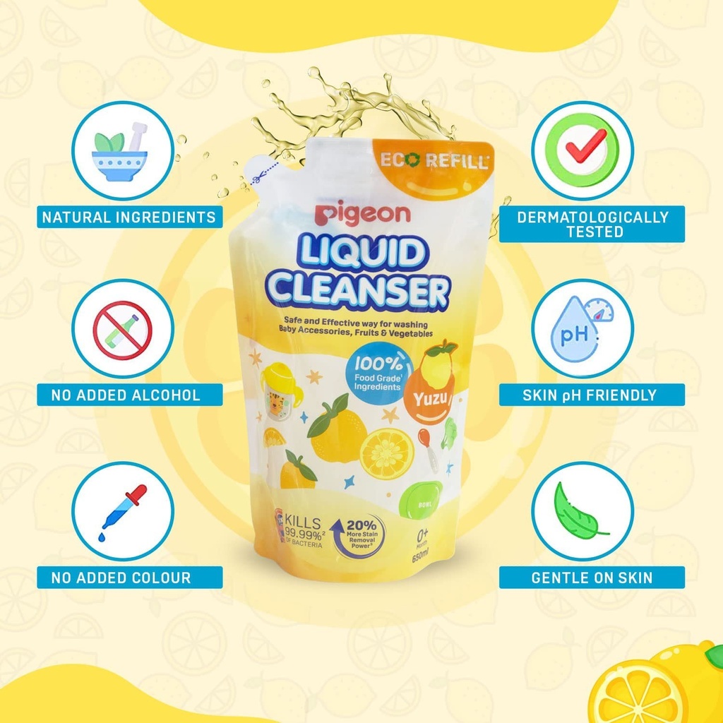 Pigeon Угж угаах шингэний запас 650мл Юүзү