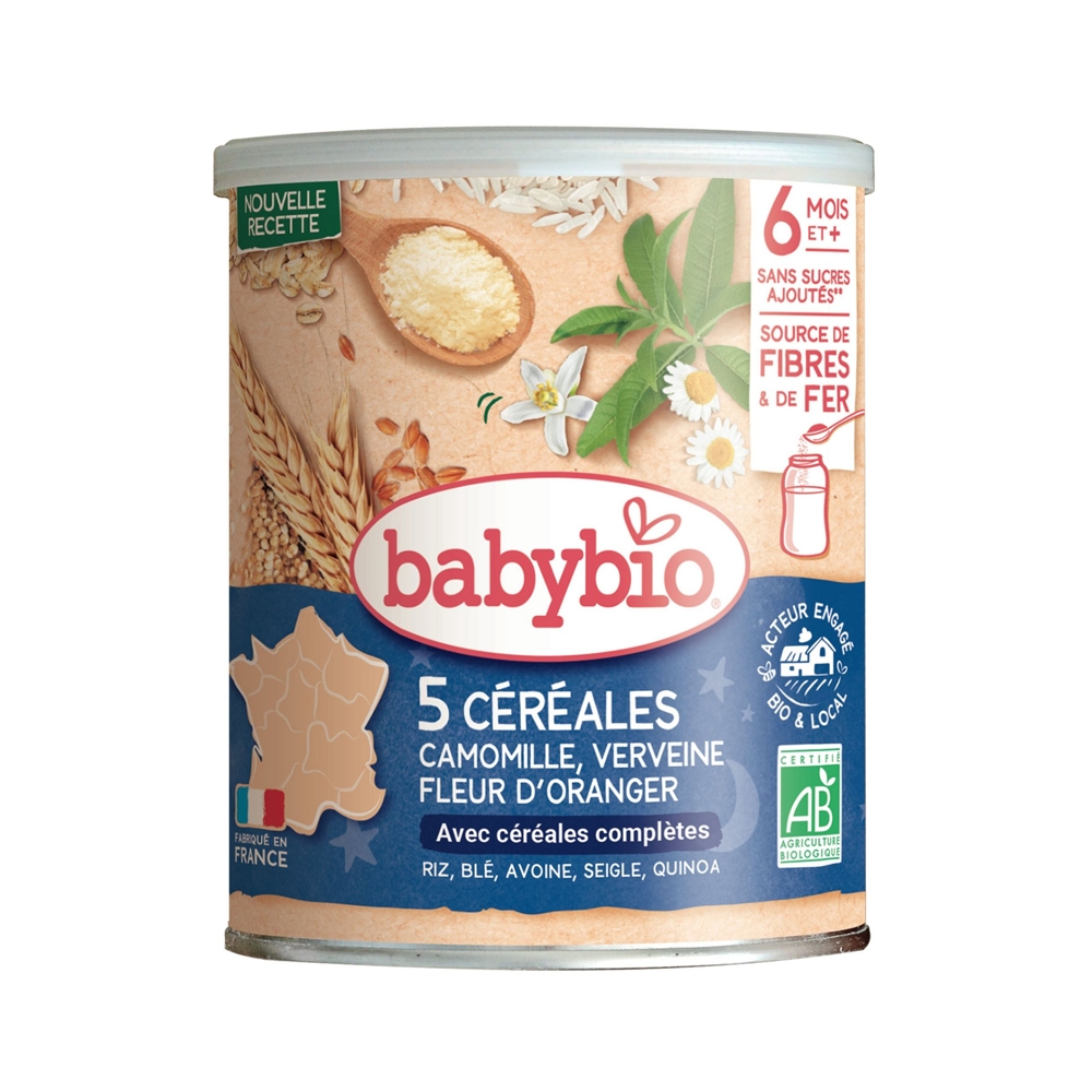 Babybio Хүүхдийн органик каш 6+ 220гр