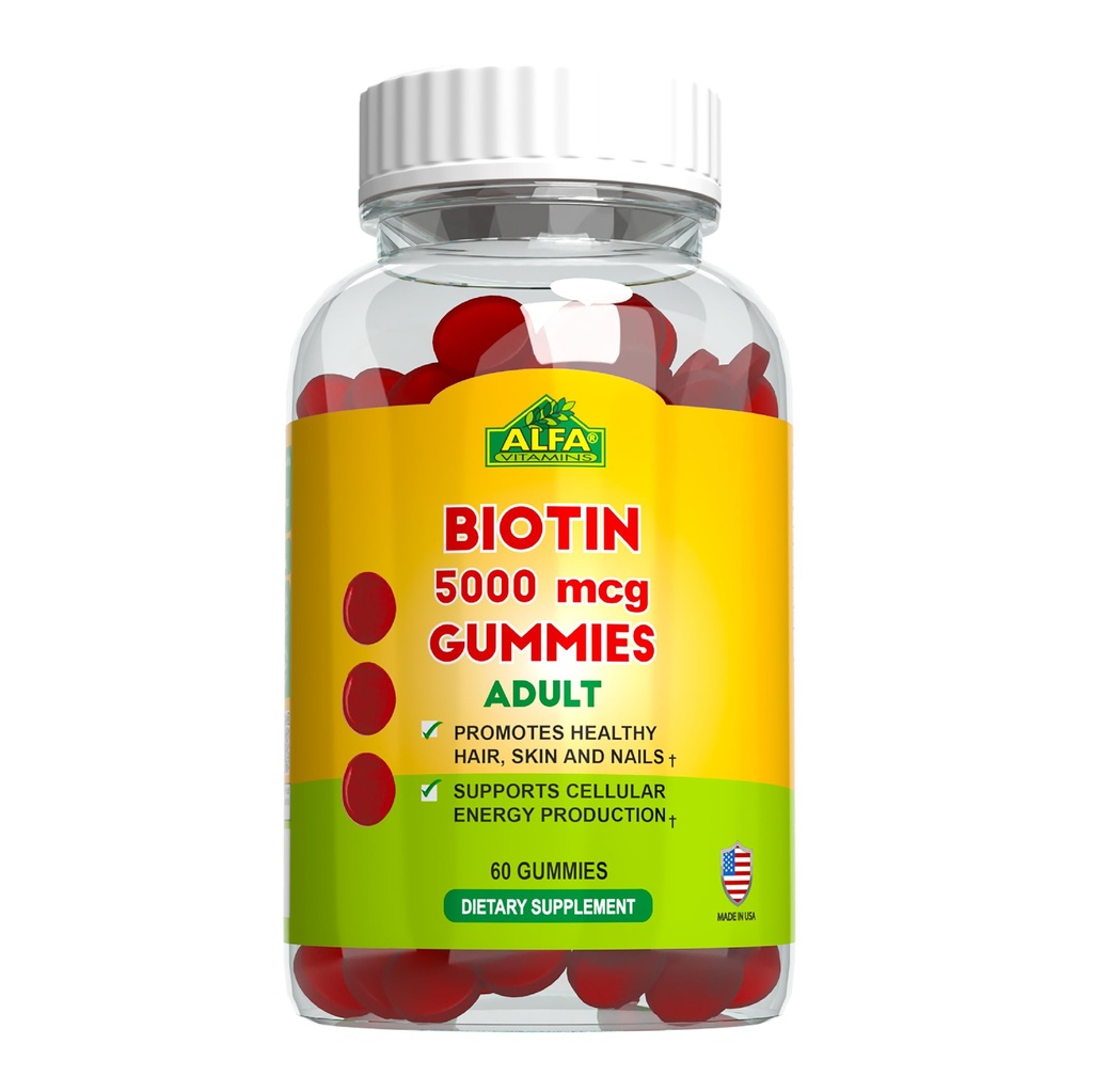 Alfa Biotin 5000mg №60