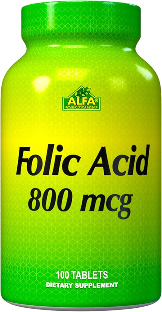 Alfa Folic acid 800mg №100