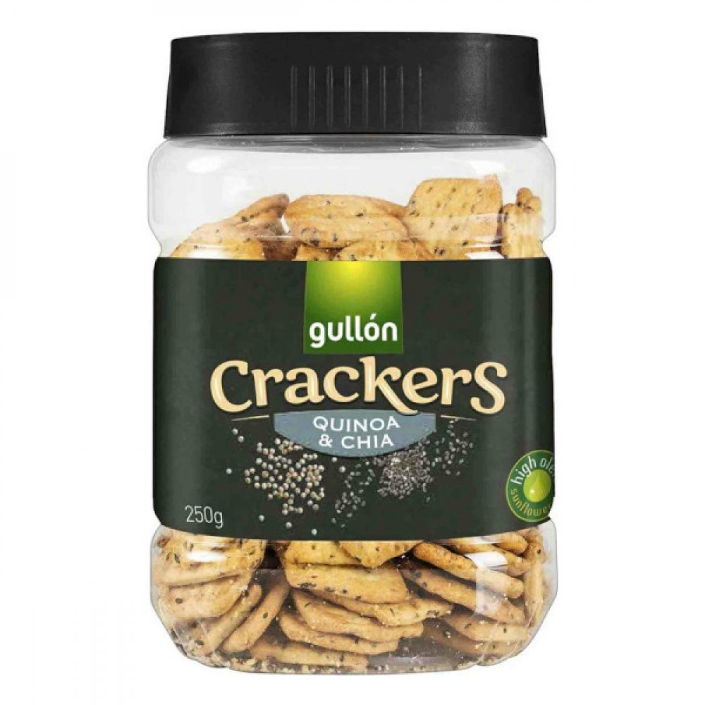 Gullon Crackers 250гр Чиа үртэй