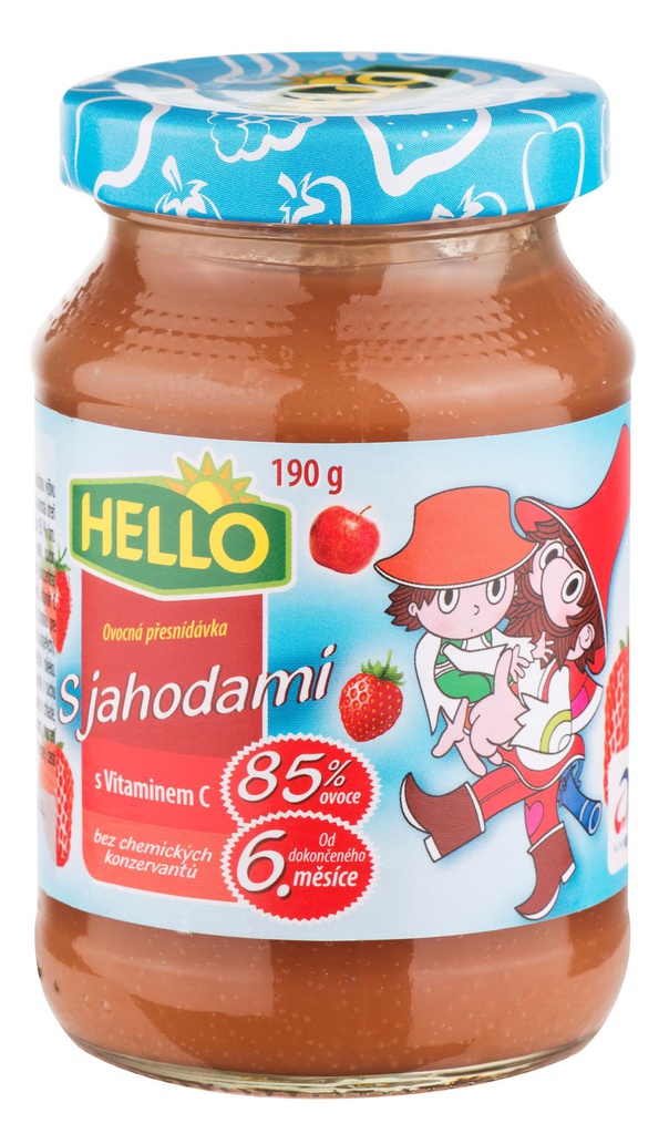 hello baby food STAWBERRY 190ГР