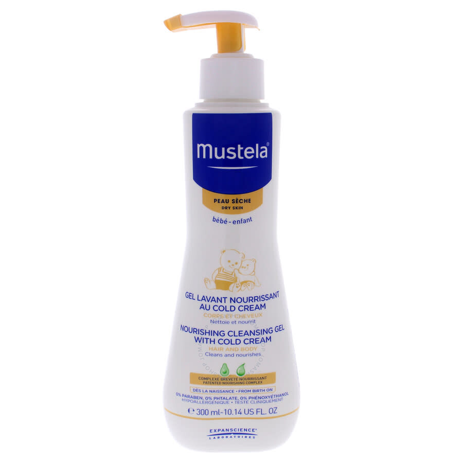 Mustela Хуурай арьсны угаагч гель 300мл толгой ба бие