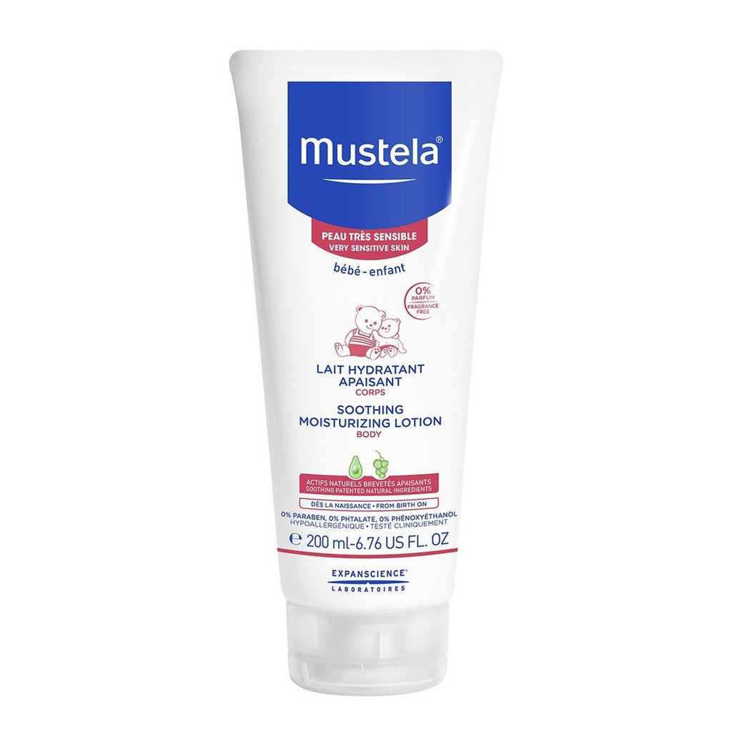 Mustela Хэт мэдрэг арьсны Тайвшруулж чиийгшүүлэр лосьон үнэргүй 200мл
