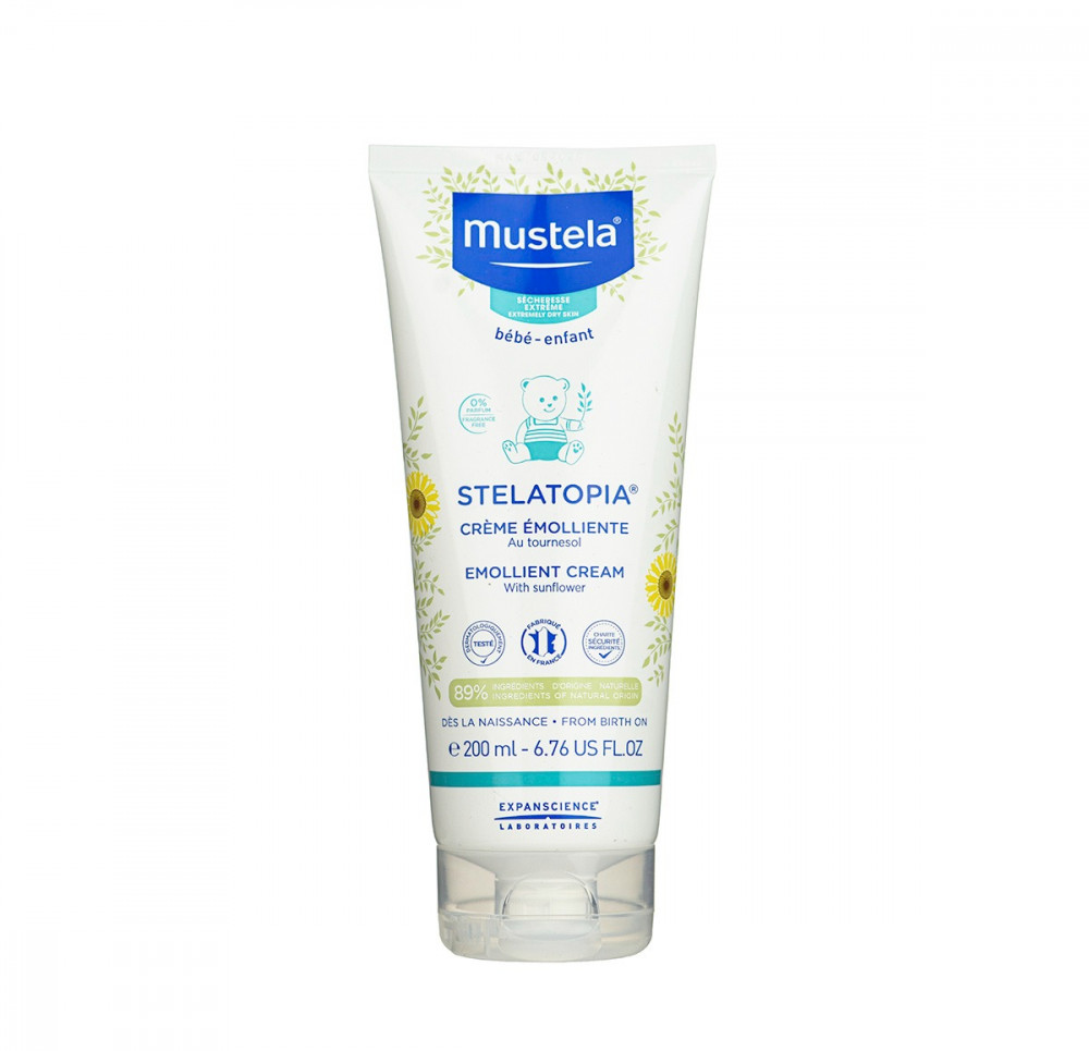 Mustela хэт хуурай арьсны биеийн тос 200мл