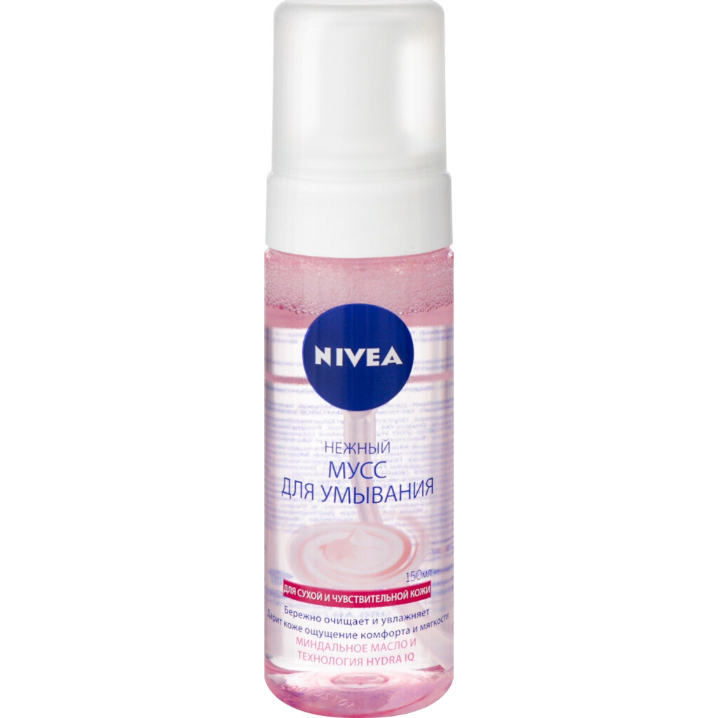 Nivea cleansing mousse 150мл