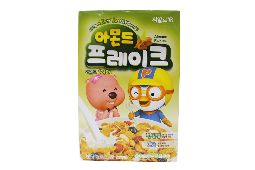 PORORO өглөөний хоол/ Almond flakes/
