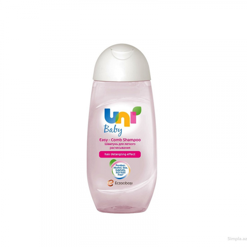 Uni baby Shampoo Easy Comb 200мл