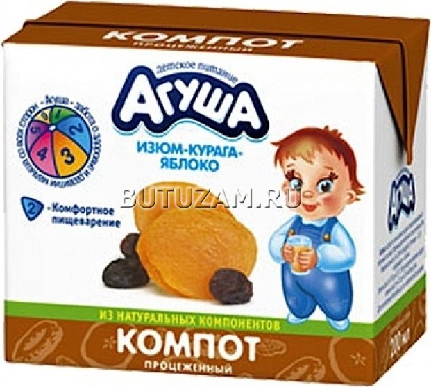 Агуша компот 200мл